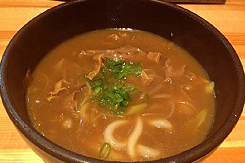 カレーうどん（油カス入り）